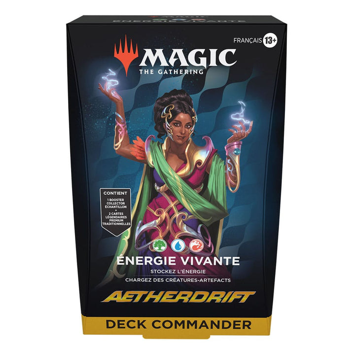 Magic the Gathering Aetherdrift Commander Decks Display French