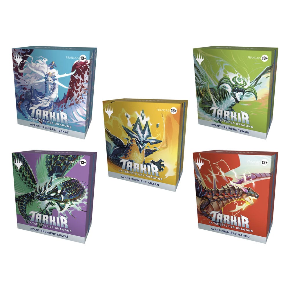 Magic The Gathering Tarkir Dragonstorm Prerelease Packs Case 15 Packs French