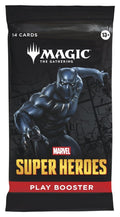 Magic: The Gathering Marvel Super Heroes Play Booster Display (30 Packs) side angle