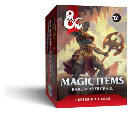 Dungeons & Dragons RPG Reference Cards Magic Items: Rare and Very Rare
