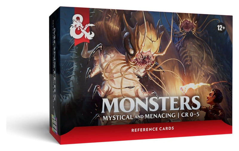 Dungeons & Dragons RPG Reference Cards Monsters: Mystical and Menacing