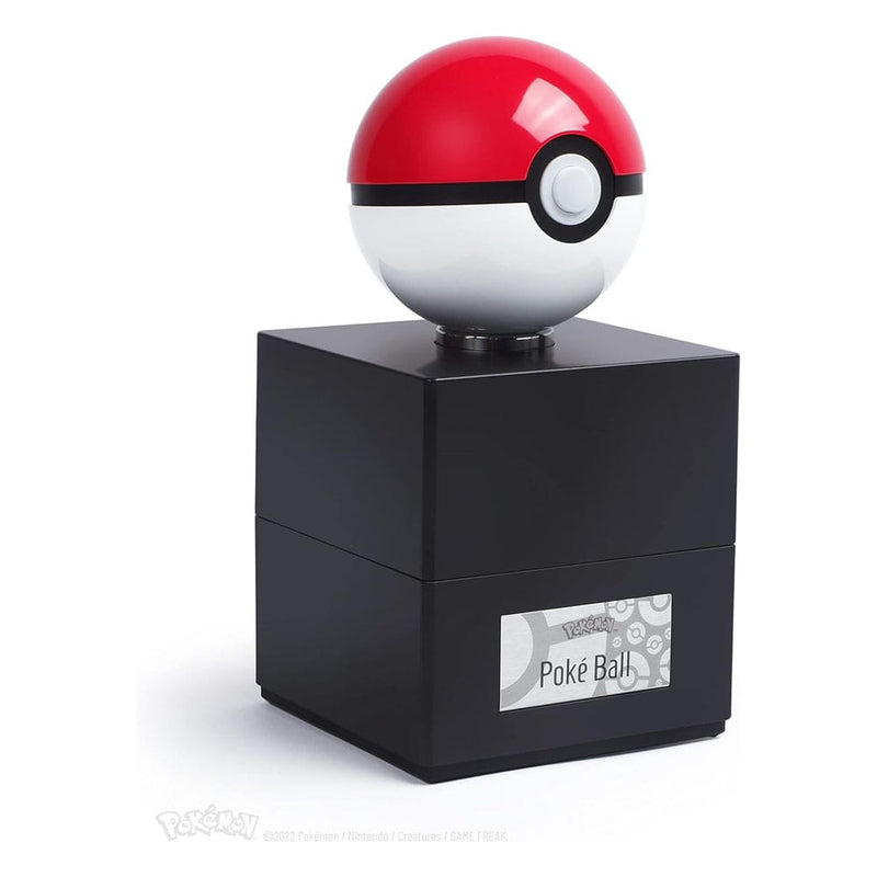 The Wand Company Pokémon Die-Cast Poké Ball Replica, close-up detail