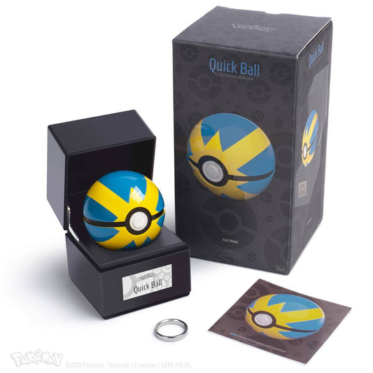 The Wand Company Pokémon Die-Cast Quick Ball Replica