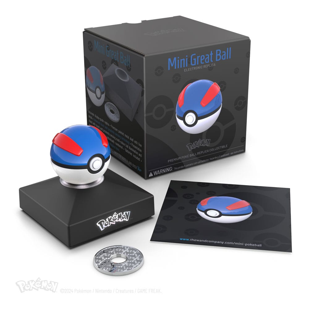 Pokemon Mini Great Ball Diecast Replica Collectible