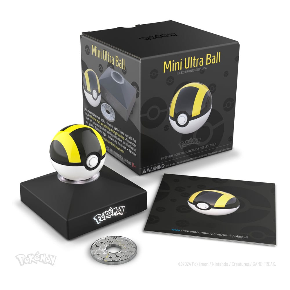 Pokemon Mini Ultraball Diecast Replica Collectible
