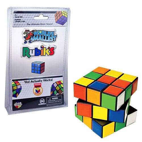 Worldst Rubiks Smallest  Cube