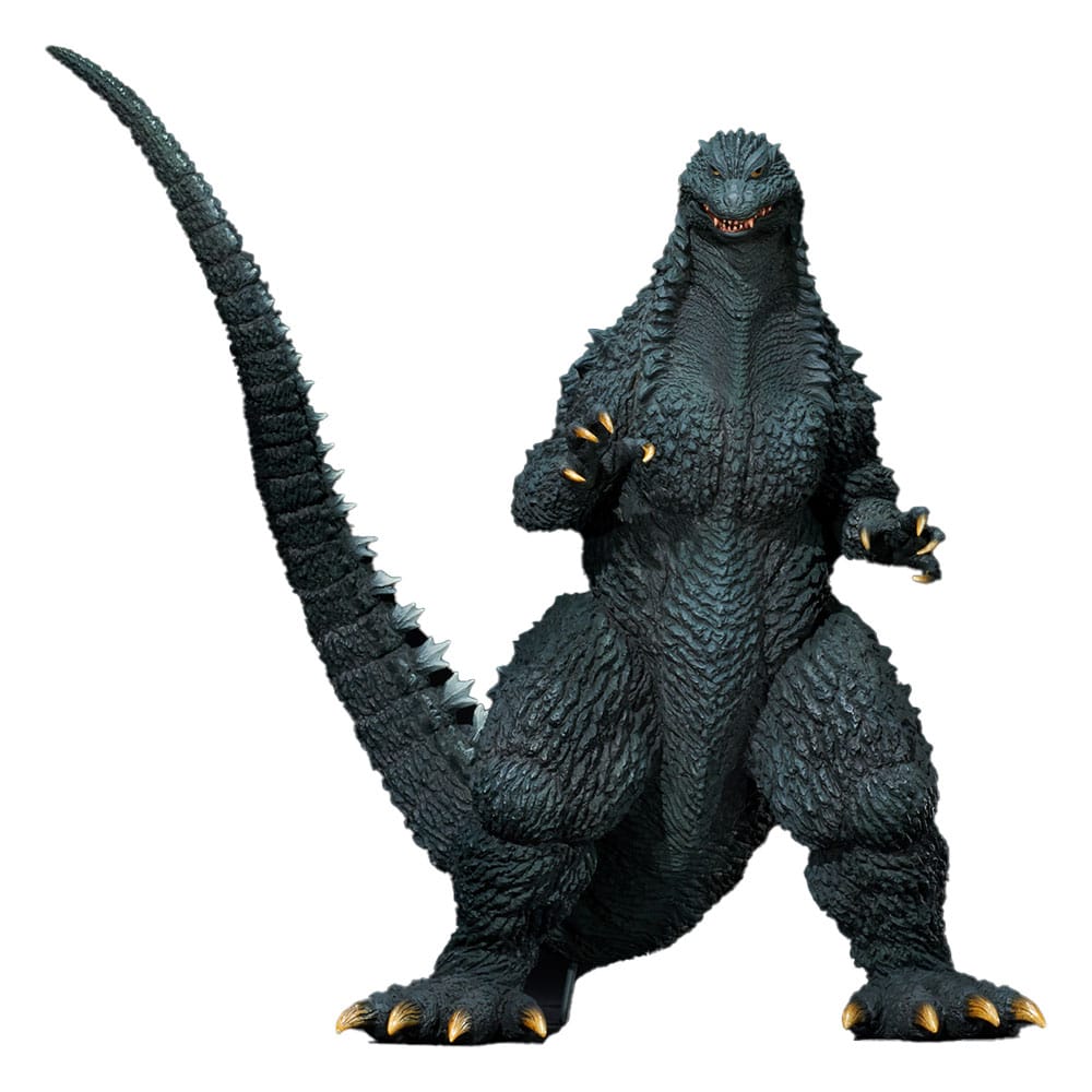Godzilla Against Mechagodzilla 2002 TOHO Yuji Sakai Modeling Collection Godzilla Battle in the Storm PVC Statue 28 cm
