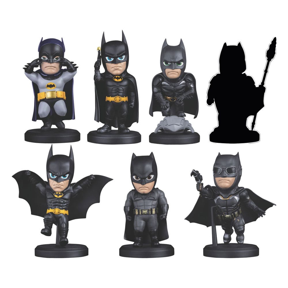 DC Comics Batman Generations Series DC Comics Hero Box Mini Figures Display 6 Pieces 8 cm