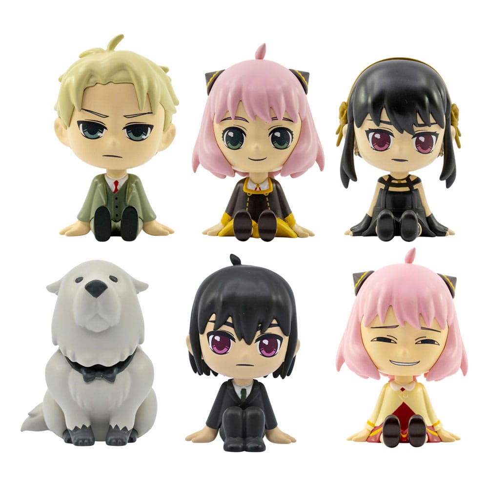 Spy x Family Anya Loid Yor Bobble Hero Bobble Head Blind Box 6cm Display 12pcs