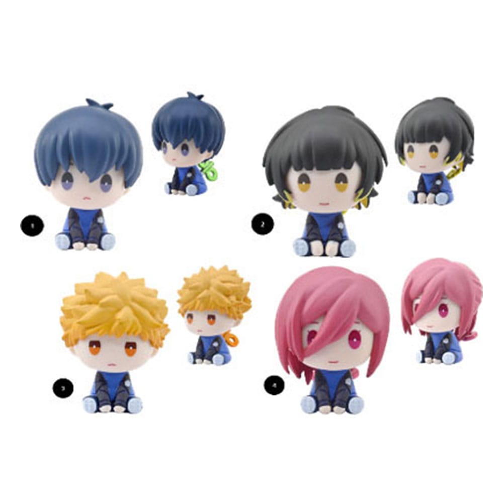 Blue Lock Petatto Clockwork PVC Mini Figures Volume 1 4 cm Set of 12