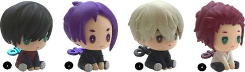 Blue Lock Petatto Clockwork PVC Mini Figures Volume 2 4 cm Set of 12