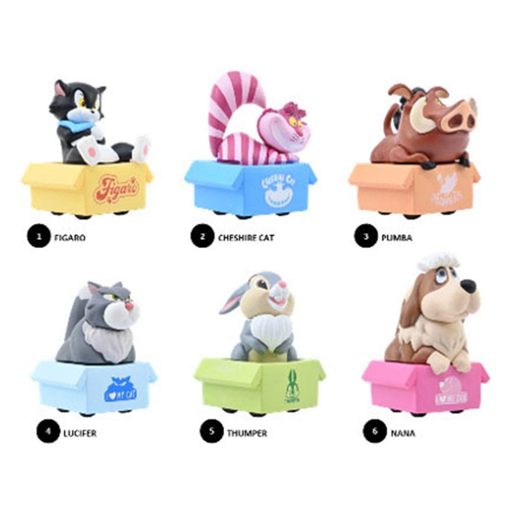 Disney Zoom Hero Pullback Vehicles with Figures Assortment Set of 12