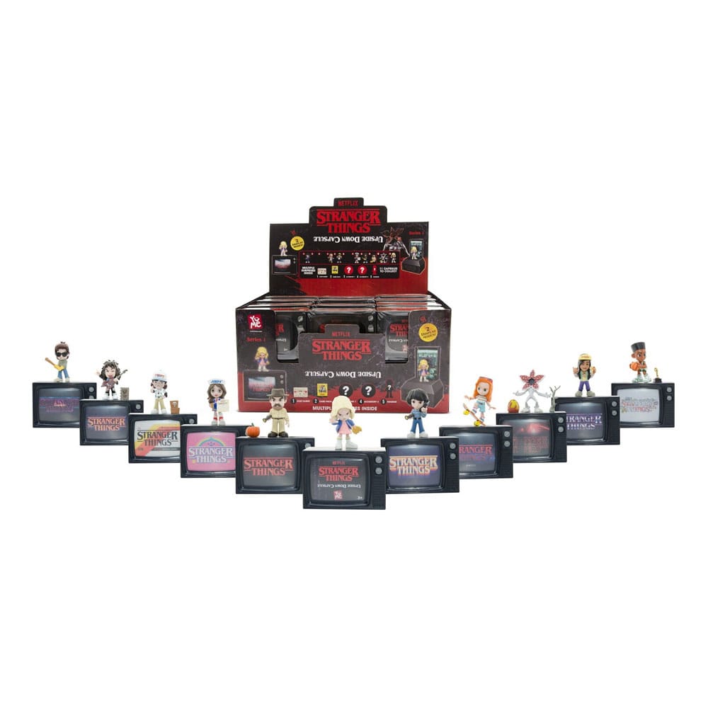 Stranger Things Surprise Capsules Mini Figure Display 12 Pack