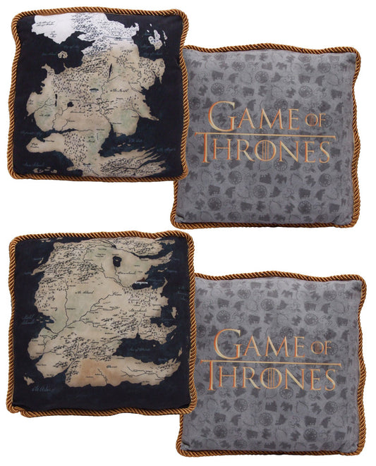 Game Of Thrones Pillow Westeros Map Assortment