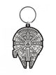 Star Wars Millennium Falcon Keychain