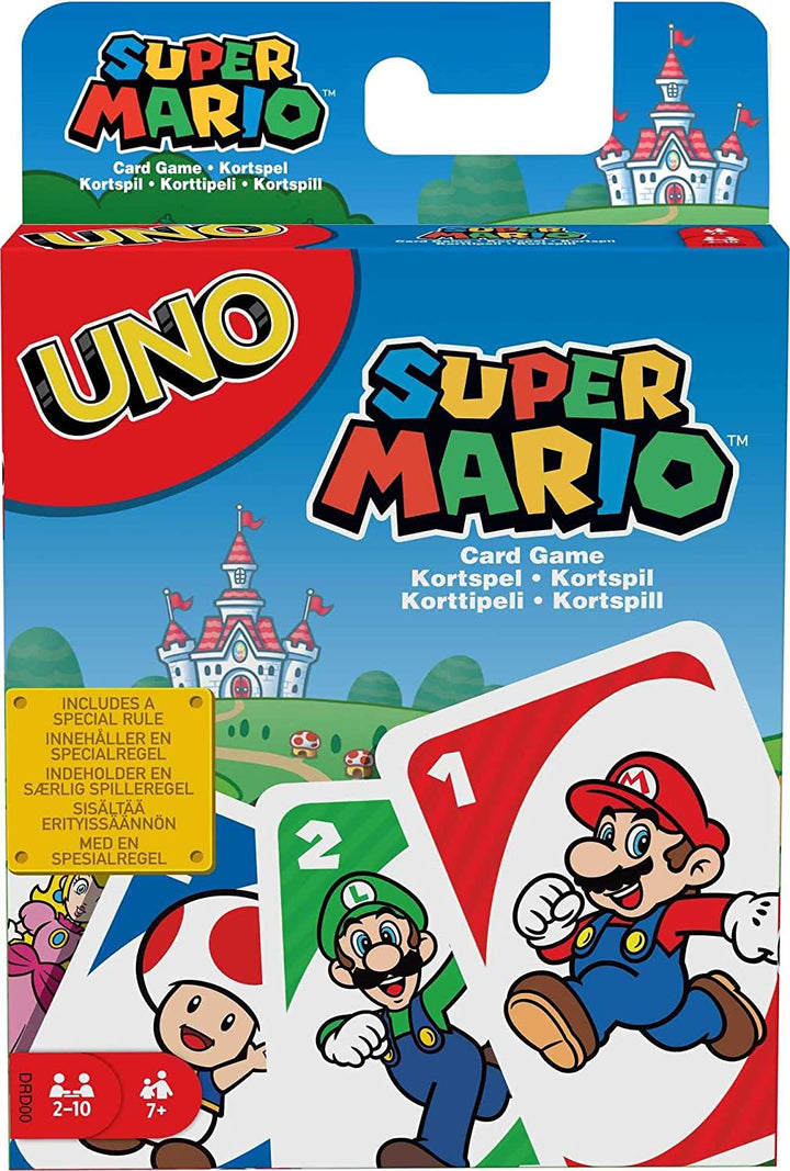 Uno Super Mario Bros Card Game