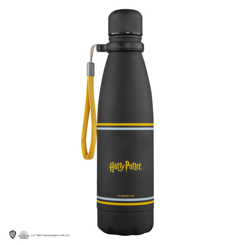 Harry Potter Hufflepuff Insulated Water Bottle, side angle