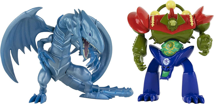 Yu-Gi-Oh 3.75| Blue-Eyes White Dragon & Gate Guardian Figure Set