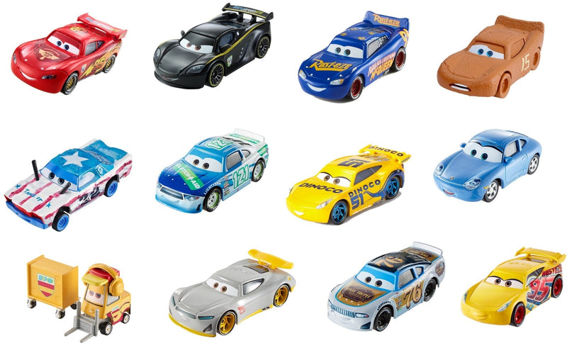 Disney Pixar Cars Character Cars Diecast Assortment 2026 Mix 10 (Case of 24) back view