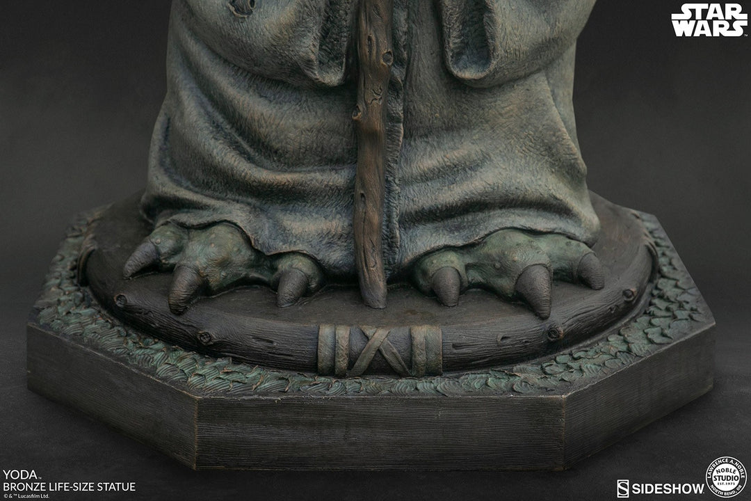 Sideshow Star Wars Life-Size Bronze Yoda Statue