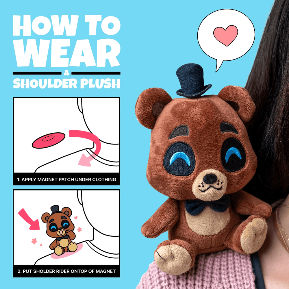 Youtooz Five Nights at Freddy's Freddy Shoulder Rider 6" Plush