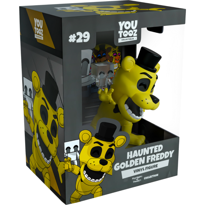 Youtooz Five Nights at Freddy`s Haunted Golden Freddy 4.1" Scale Vinyl Figure