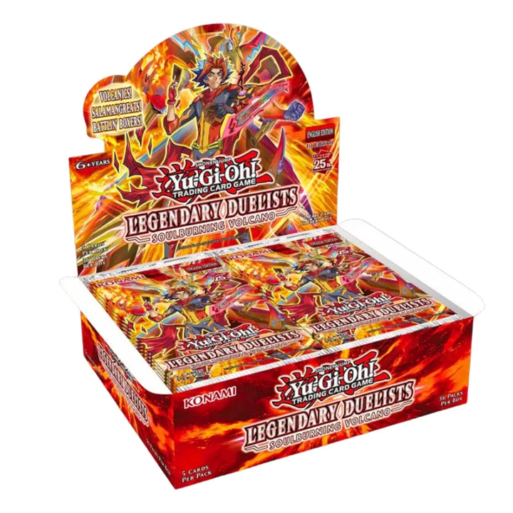 Yu-Gi-Oh! Legendary Duelists Soulburning Volcano Booster Box