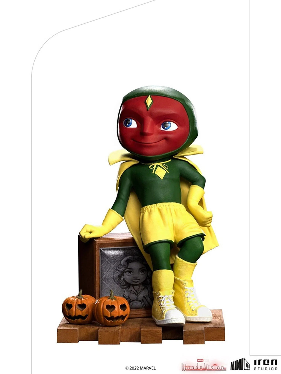 Iron Studios Marvel Avengers WandaVision Vision Halloween Version MiniCo Figure