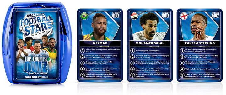 Top Trumps Quiz World Football Stars Card Game