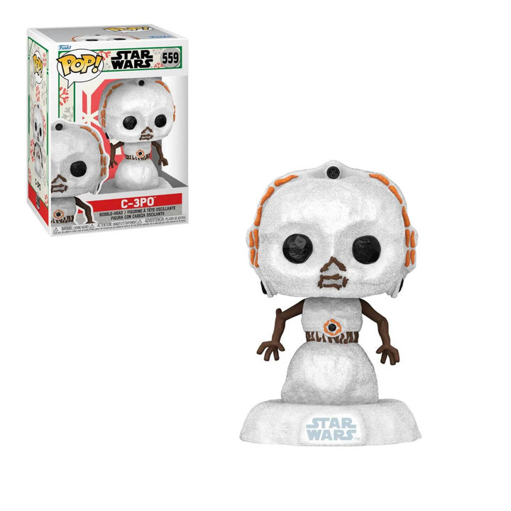 Snowman C-3PO Star Wars Funko Pop! Vinyl Figure