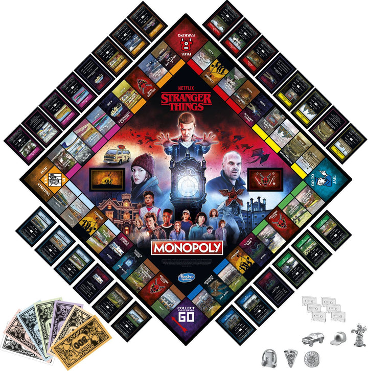 Official Netflix Stranger Things Season 4 Edition Monopoly