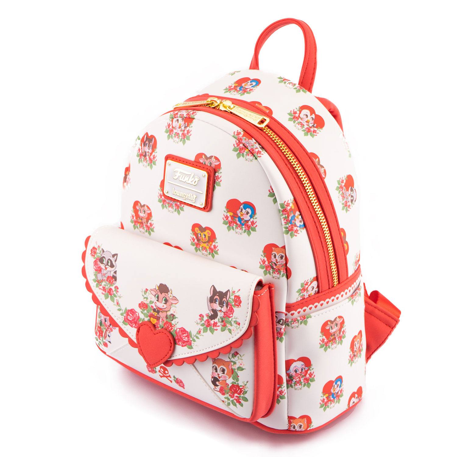 Loungefly Villainous Valentines Backpack Characters - Infinity Collectables 