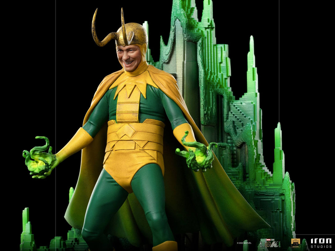 Iron Studios Loki Deluxe Art Scale Statue 1-10 Classic Loki Variant - Infinity Collectables 