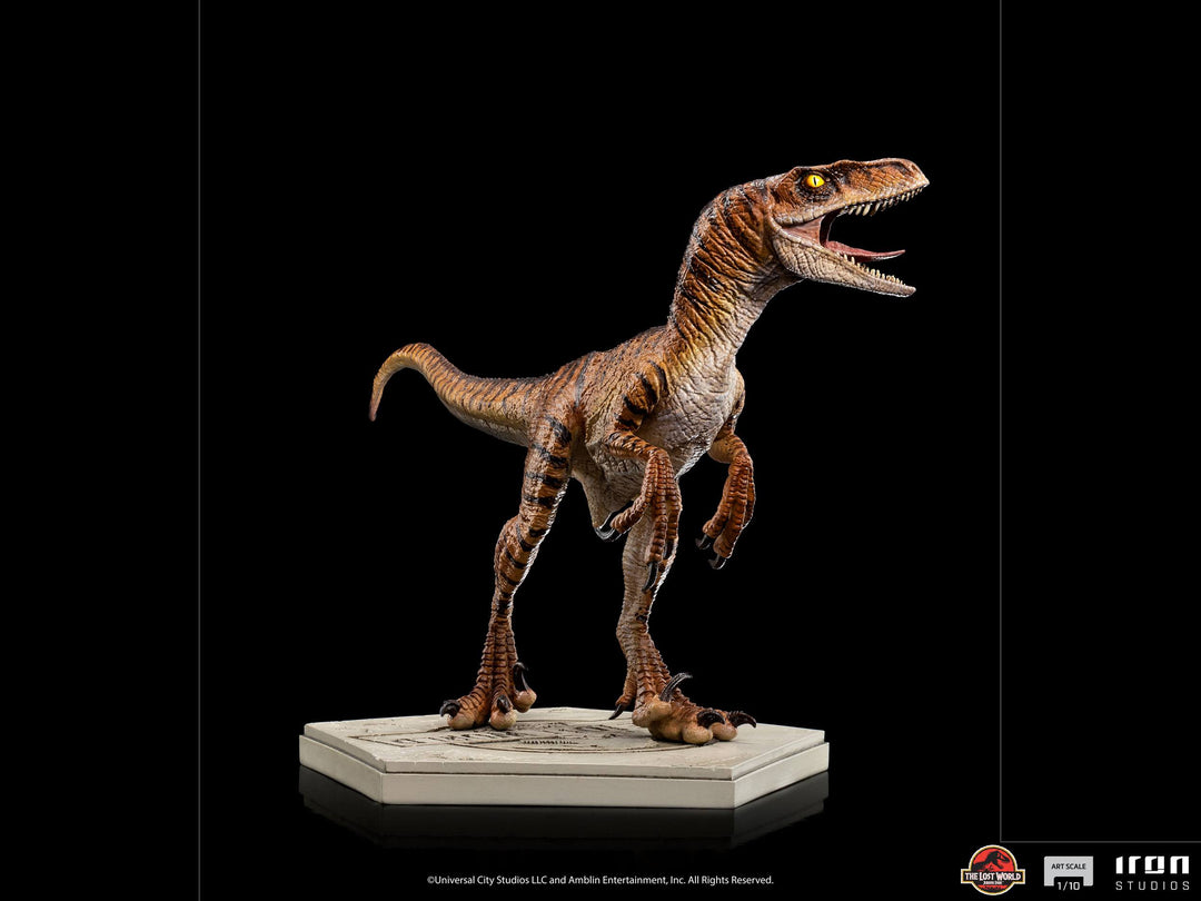 Iron Studios Jurassic World The Lost World Art Scale Statue 1-10 Velociraptor - Infinity Collectables 