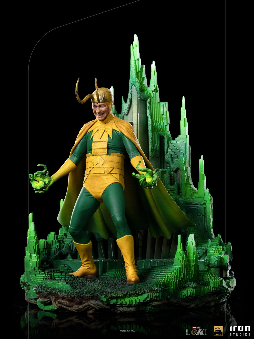 Iron Studios Loki Deluxe Art Scale Statue 1-10 Classic Loki Variant - Infinity Collectables 