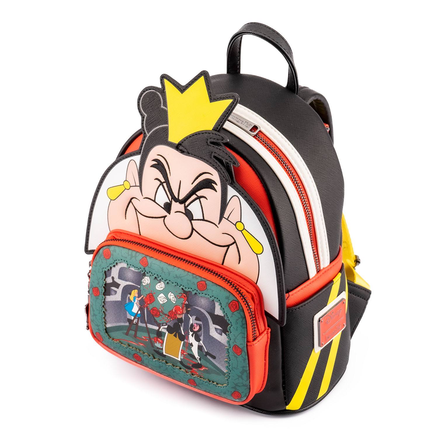 Loungefly Disney Villains Scene Series Queen of Hearts Mini Backpack - Infinity Collectables 