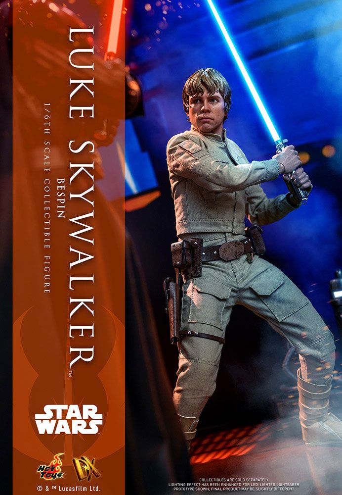 Hot Toys Star Wars: The Empire Strikes Back - Luke Skywalker (Bespin) 1-6 - Infinity Collectables 