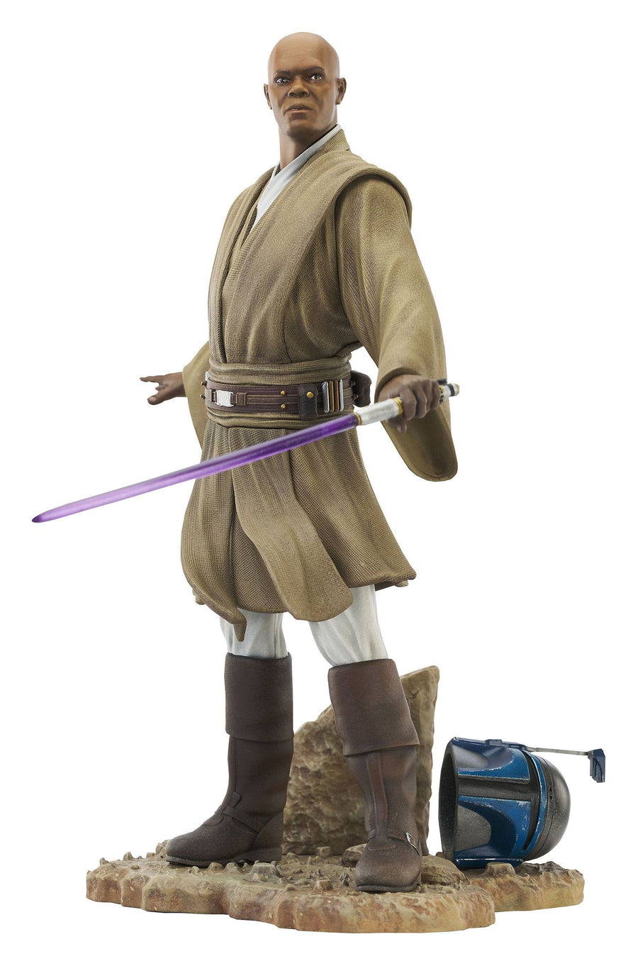 Star Wars: Attack of the Clones Premier Collection Mace Windu 28 cm - Infinity Collectables 