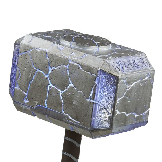 Marvel Legends Series Mighty Thor Mjolnir Electronic Hammer - Infinity Collectables 
