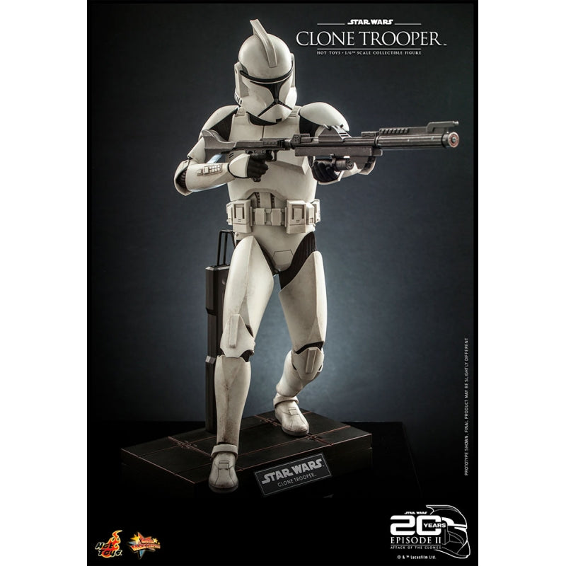 Hot Toys Star Wars Attack Of The Clones 20th Anniversary 1:6 Clone Trooper - Infinity Collectables 