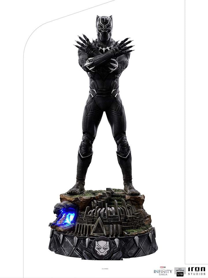 The Infinity Saga Art Scale Statue 1-10 Black Panther Deluxe