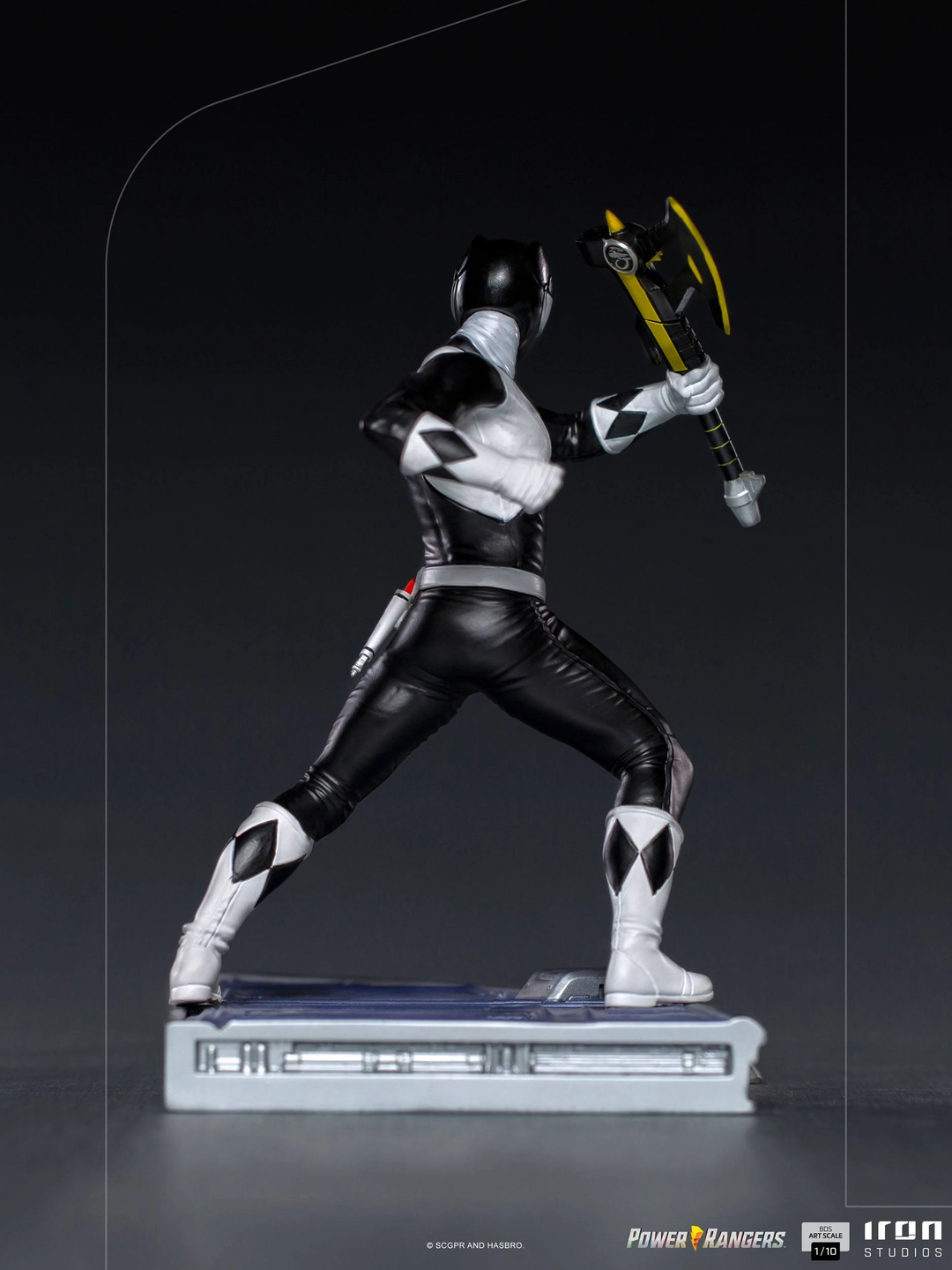 Iron Studios Power Rangers BDS Art Scale Statue 1-10 Black Ranger