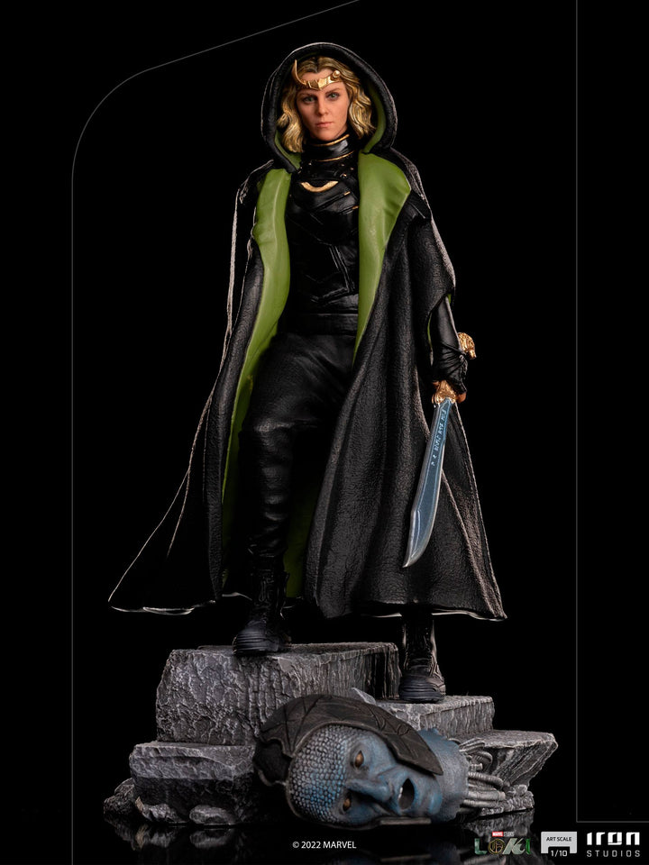 Iron Studios Loki Art Scale Statue 1-10 Sylvie Loki Variant - Infinity Collectables 