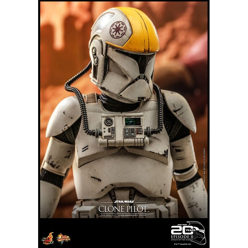 Hot Toys Star Wars Attack Of The Clones 20th Anniversary 1:6 Clone Pilot - Infinity Collectables 