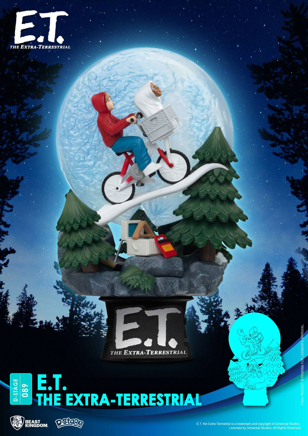 Beast Kingdom E.T. The Extra-Terrestrial D-Stage Diorama