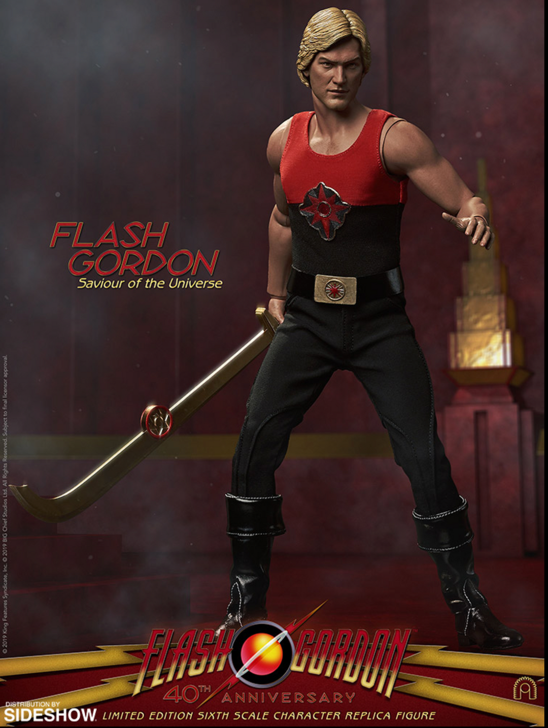 Big Chief Studios Collector Figure Series 1-6 Scale Flash Gordon