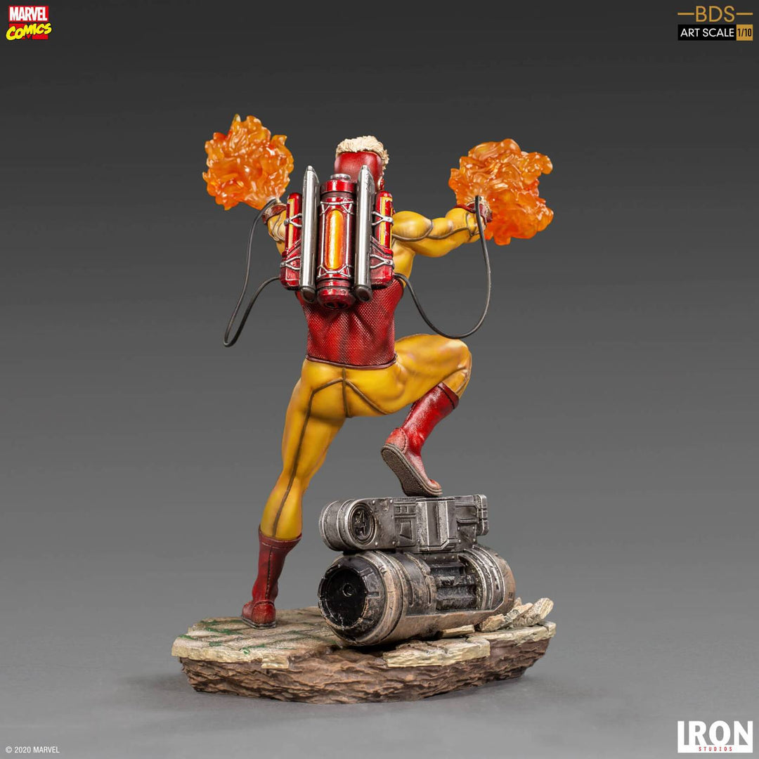 Iron Studios Marvel Comics BDS Art Scale Statue 1-10 Pyro 19 cm