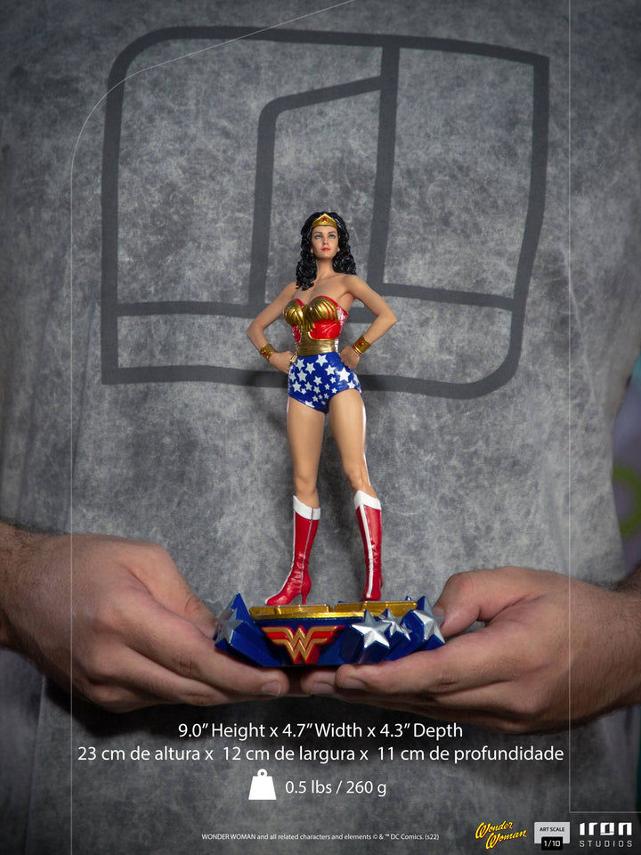 Iron Studios Wonder Woman Lynda Carter 1/10 Art Scale Limited Edition Statue