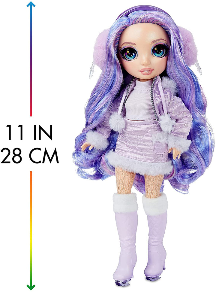 Rainbow High Winter Break Violet Willow - Violet Fashion Doll