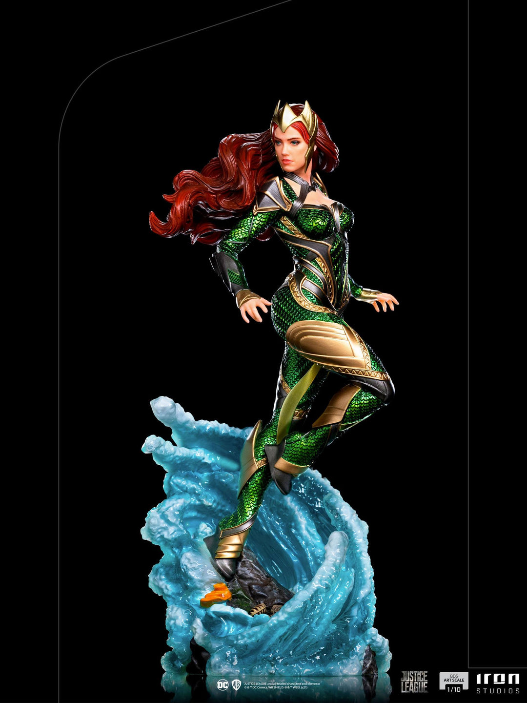 Iron Studios DC Zack Snyder's Justice League BDS Art Scale Statue 1-10 Mera